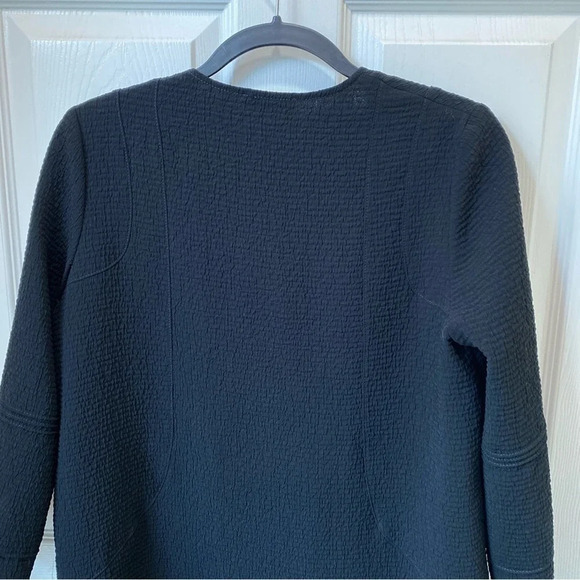 ba&sh Black Textured Pepino Short Dress Size 2 Robe US Medium - Picture 7 of 8